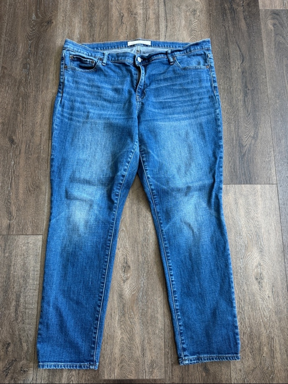 GAP Blue Real Straight Jeans, Women’s size 34